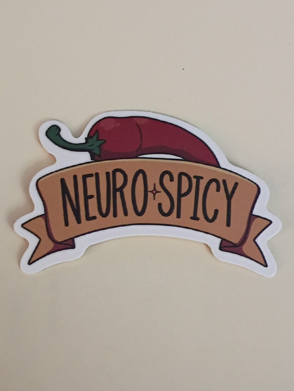 10/$10 Stickers Decal - Red Chili Pepper - Neuro Spicy
